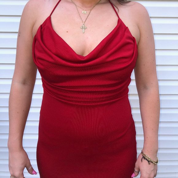 Forever 21 Red Dress - Picture 1 of 3